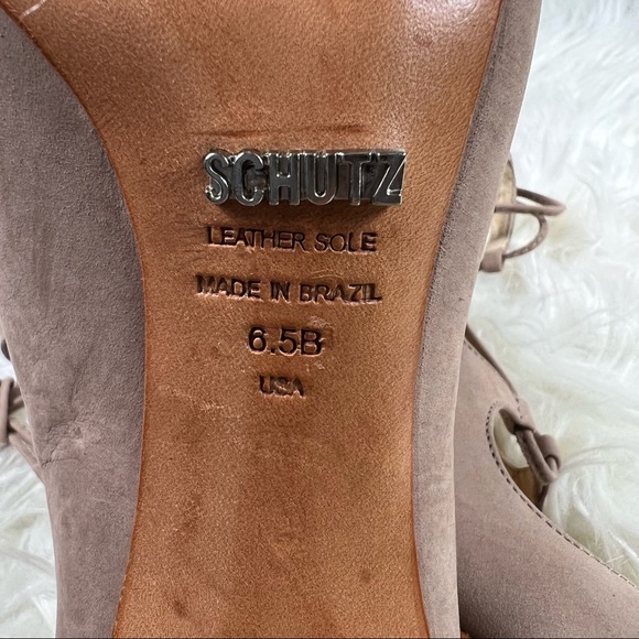 Schutz Yassu Heel in Neutral - Size 6.5 - Picture 9 of 9